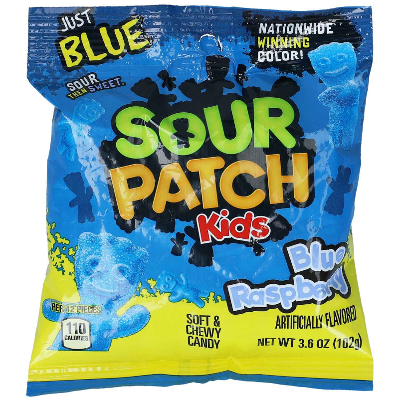  Sour Patch Kids Blue Raspberry 102g 