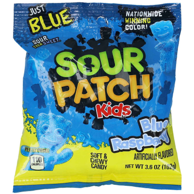  Sour Patch Kids Blue Raspberry 102g 
