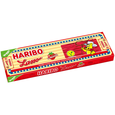  Haribo Lasso Erdbeere vegetarisch 50x70g 