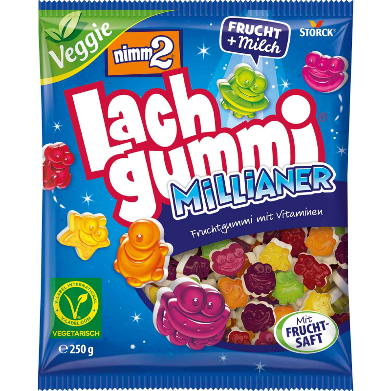  nimm2 Lachgummi Millianer 250g 