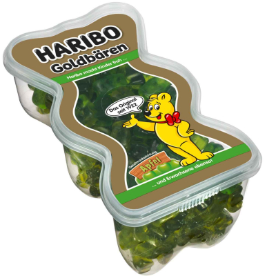  Haribo Goldbären Apfel 450g 