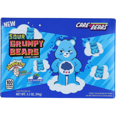  Warheads Grumpy Bears Sour 90g 