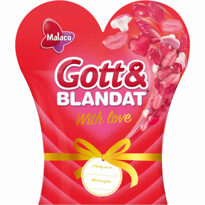  Malaco Gott & Blandat With Love 200g 