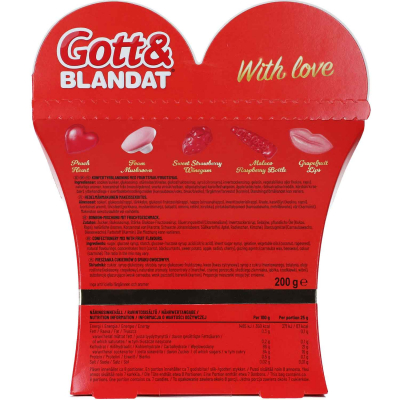  Malaco Gott & Blandat With Love 200g 