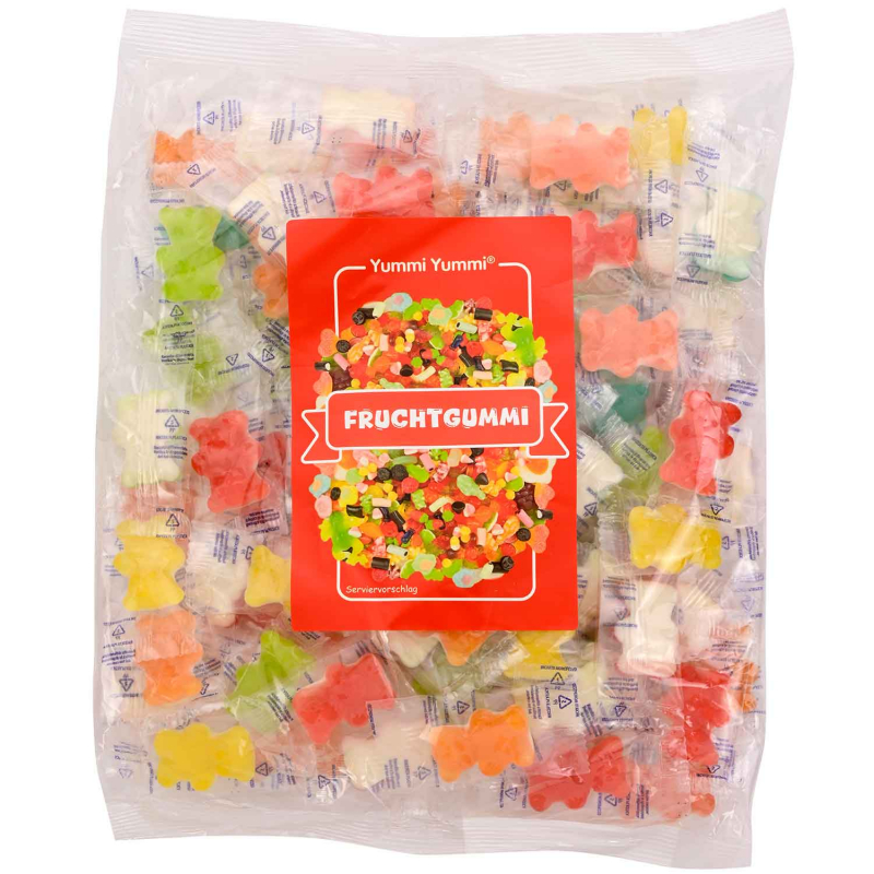  Yummi Yummi Fruchtgummi Bären 75er 