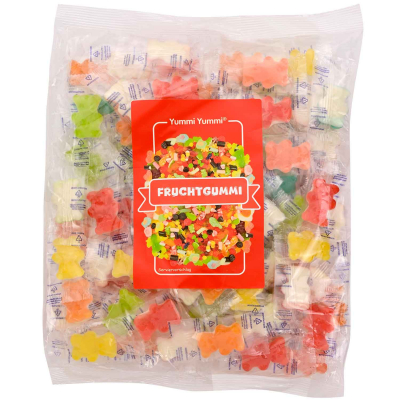  Yummi Yummi Fruchtgummi Bären 75er 