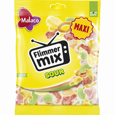  Malaco Flimmer Mix Sour 325g 