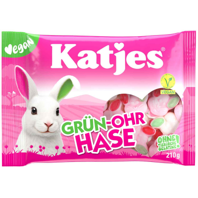  Katjes Grün-Ohr Hase 210g 