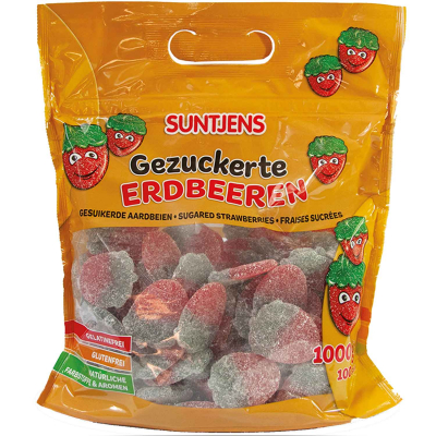  Suntjens Gezuckerte Erdbeeren 100er 