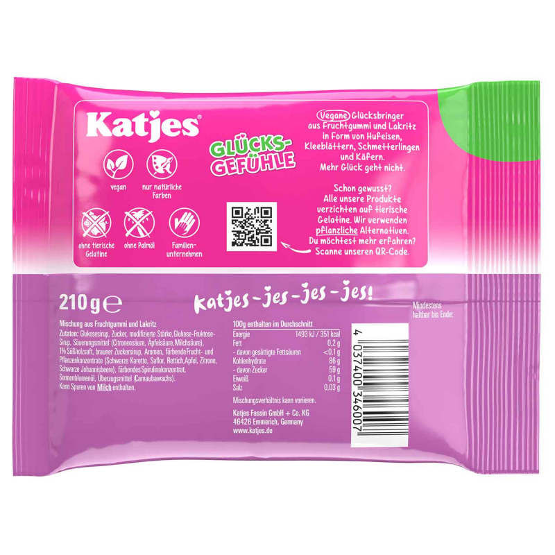  Katjes Glücksgefühle 210g 