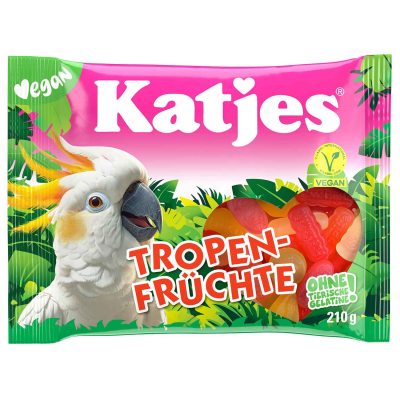  Katjes Tropen-Früchte 210g 
