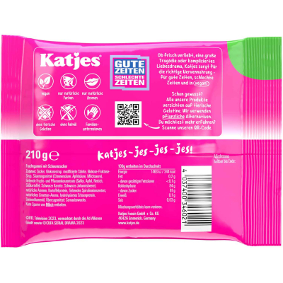  Katjes GZSZ 210g 