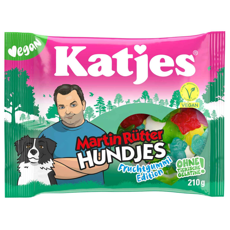  Katjes Martin Rütter Hundjes Fruchtgummi-Edition 210g 