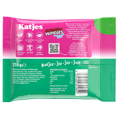  Katjes Martin Rütter Hundjes Fruchtgummi-Edition 210g 