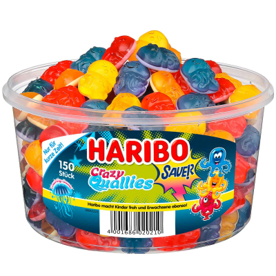  Haribo Crazy Quallies sauer 150er 