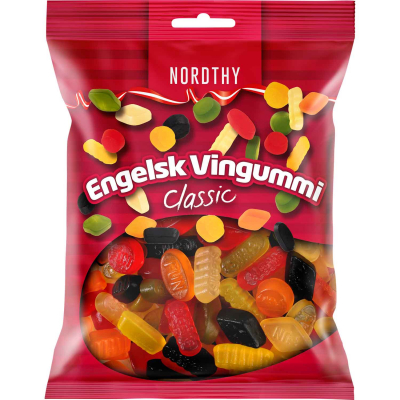 Nordthy Engelsk Vingummi Classic 900g 