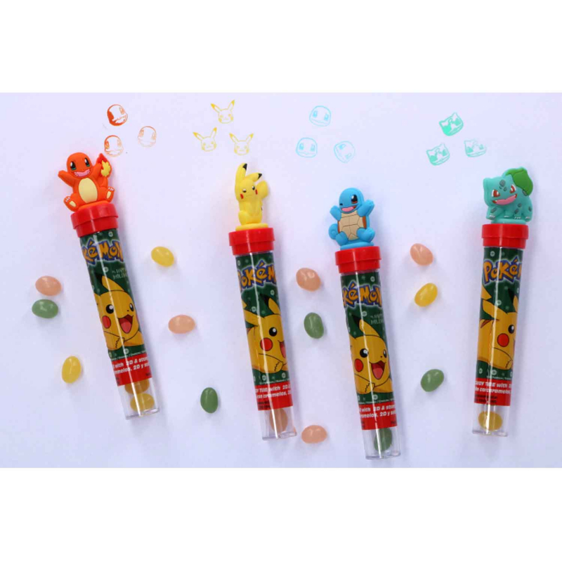  Pokémon Candy Tube with 2D & Stamp 