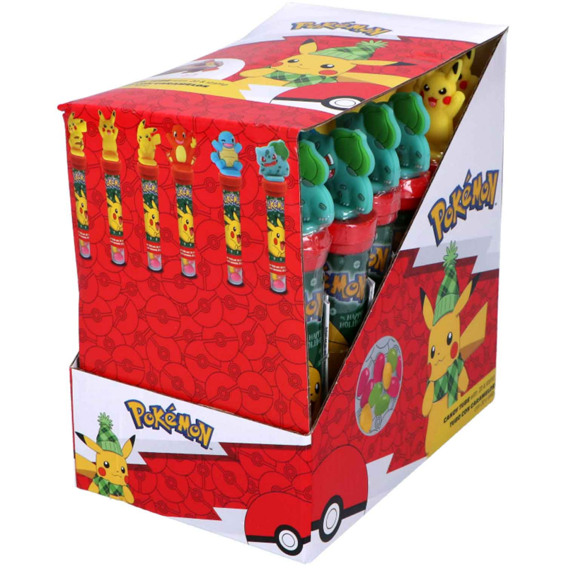  Pokémon Candy Tube with 2D & Stamp 