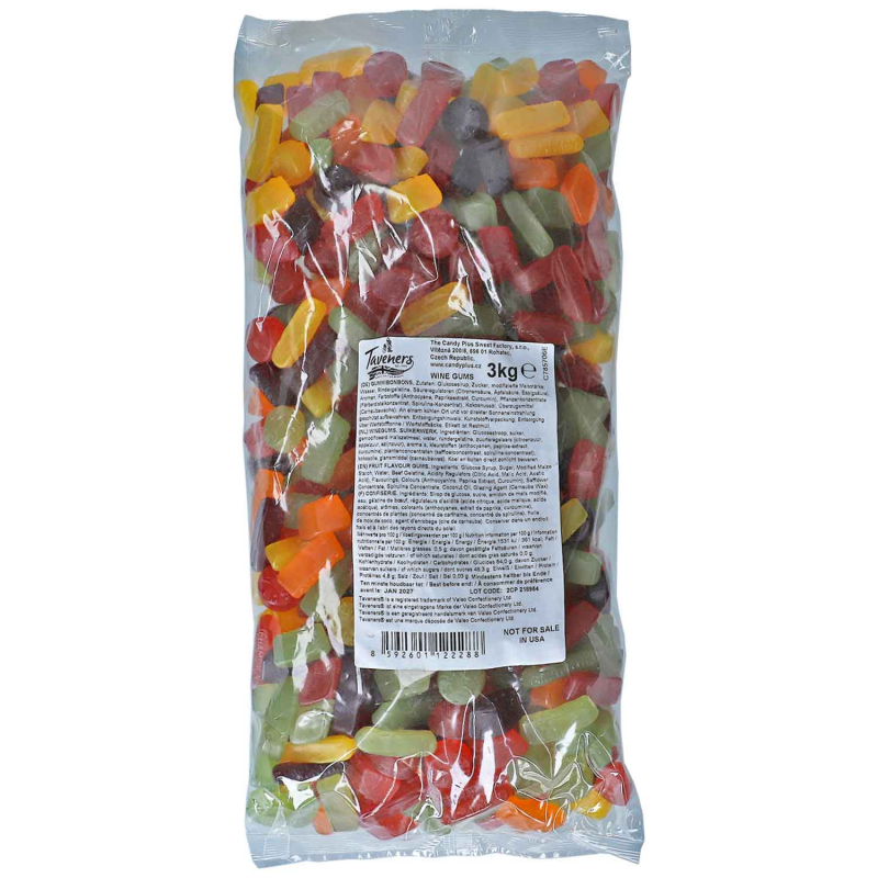  Taveners Wine Gums 3kg 