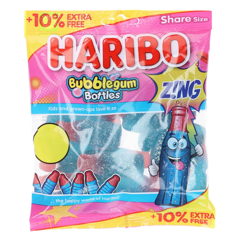  Haribo Bubblegum Bottles 176g 