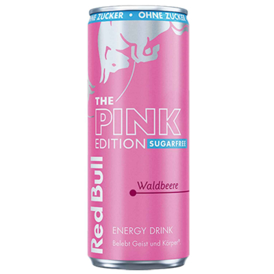  Red Bull Energy Drink Pink Edition Waldbeere Sugarfree 250ml 