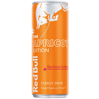  Red Bull Energy Drink Apricot Edition Aprikose-Erdbeere 250ml 