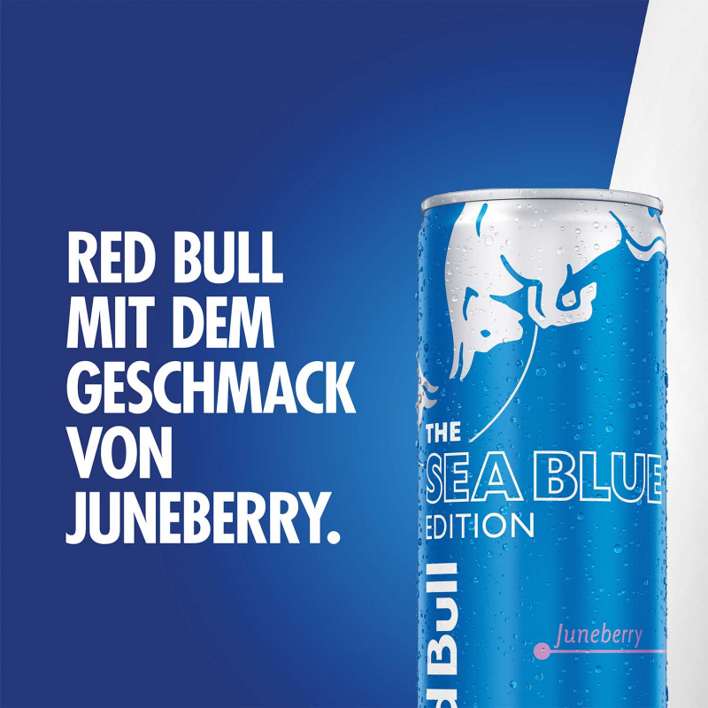  Red Bull Energy Drink Sea Blue Edition Juneberry 4x250ml 