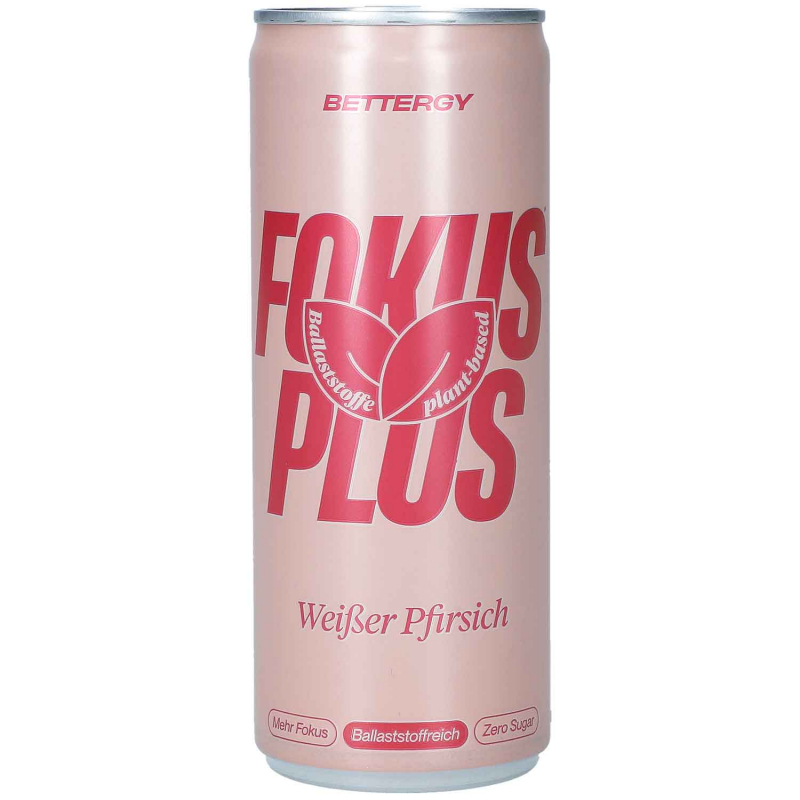  Bettergy Fokus Plus Weißer Pfirsich 250ml 