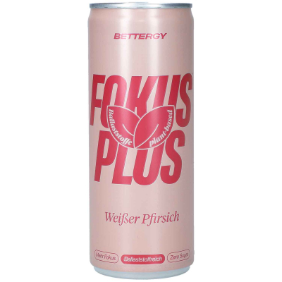  Bettergy Fokus Plus Weißer Pfirsich 250ml 