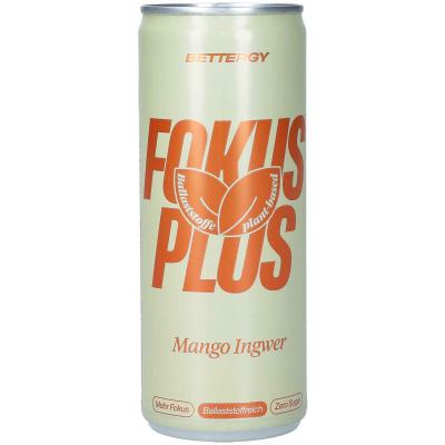  Bettergy Fokus Plus Mango Ingwer 250ml 
