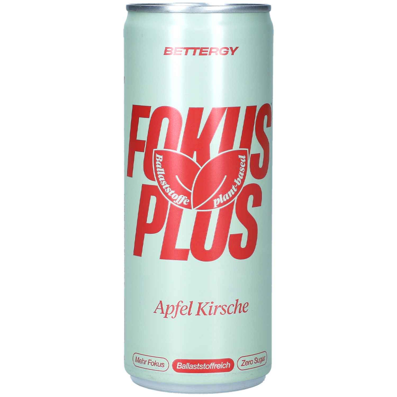  Bettergy Fokus Plus Apfel Kirsche 250ml 