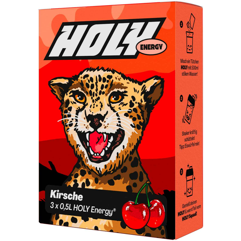  HOLY Energy Kirsche 3x0,5l 