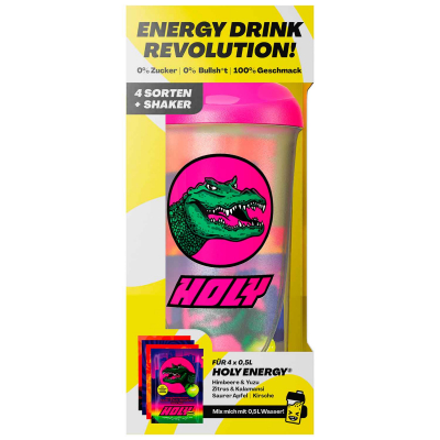  HOLY Energy Starter Set Alligator 4x0,5l + Shaker 