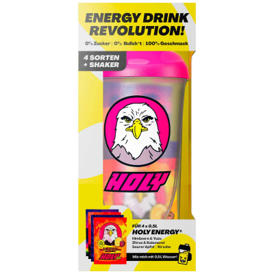  HOLY Energy Starter Set Raptor 4x0,5l + Shaker 