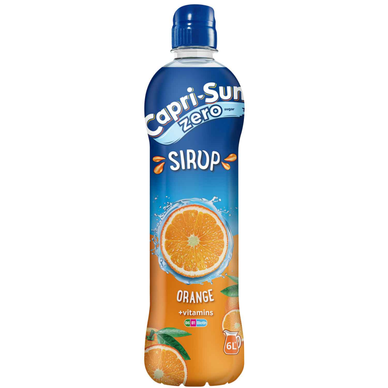  Capri-Sun Sirup + Vitamine Orange Zero 600ml 