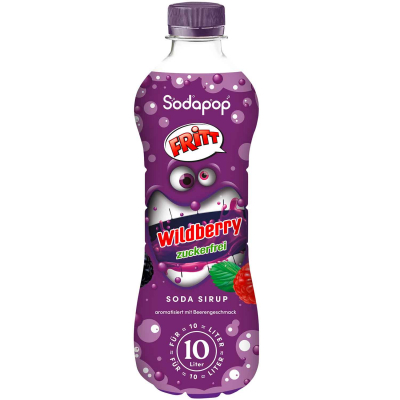  Sodapop Fritt Soda Sirup Wildberry zuckerfrei 500ml 