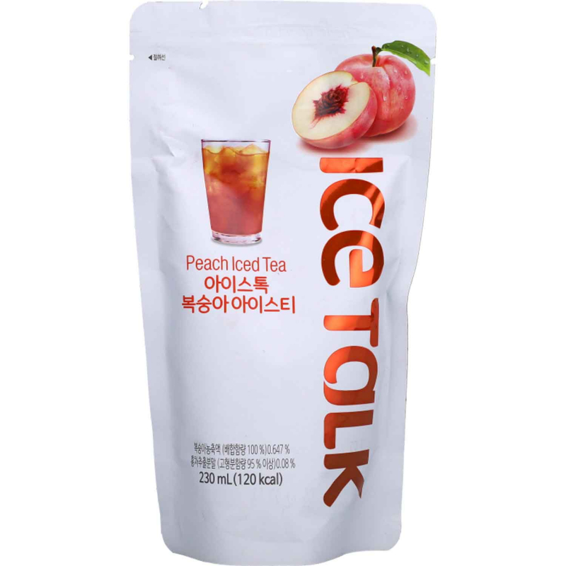  Ice Talk Peach Iced Tea 230ml 
