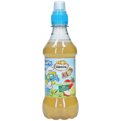  Valensina Die Schlümpfe Kids Apfel-Zitrone 330ml 