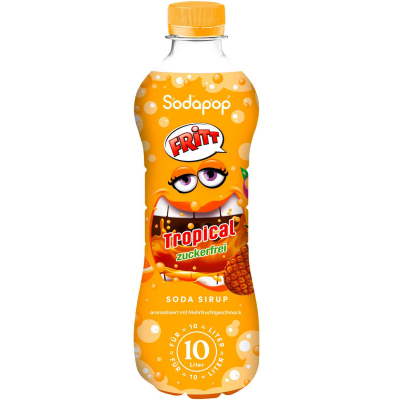  Sodapop Fritt Soda Sirup Tropical zuckerfrei 500ml 