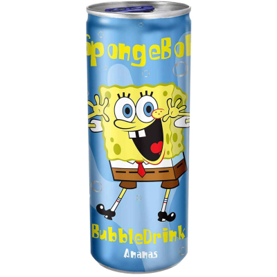  SpongeBob Bubble Drink Ananas 250ml 