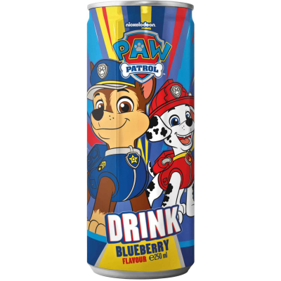  Paw Patrol Drink Blueberry 250ml 