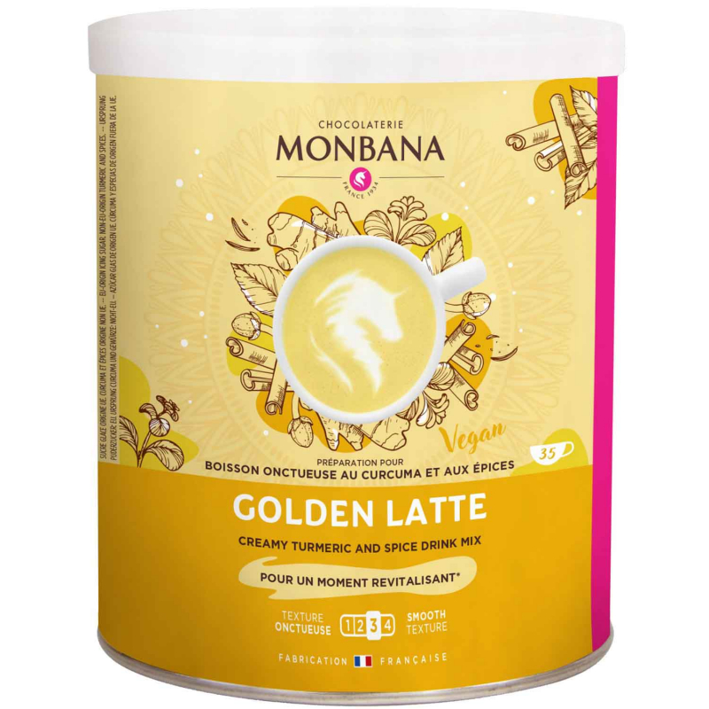  Chocolaterie Monbana Golden Latte 350g 