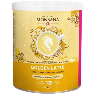  Chocolaterie Monbana Golden Latte 350g 