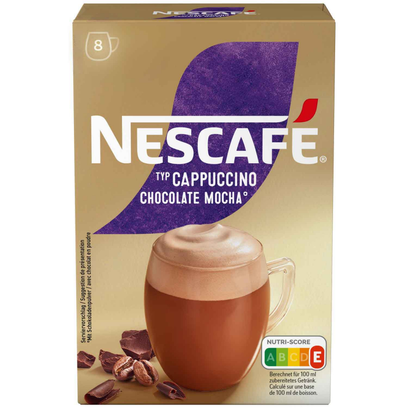  Nescafé Typ Cappuccino Chocolate Mocha 8er 