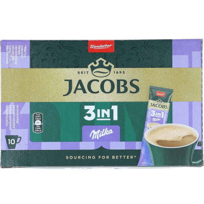  Jacobs 3in1 Sticks Milka 10er 