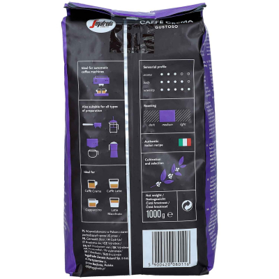  Segafredo Caffè Crema Gustoso 1kg 