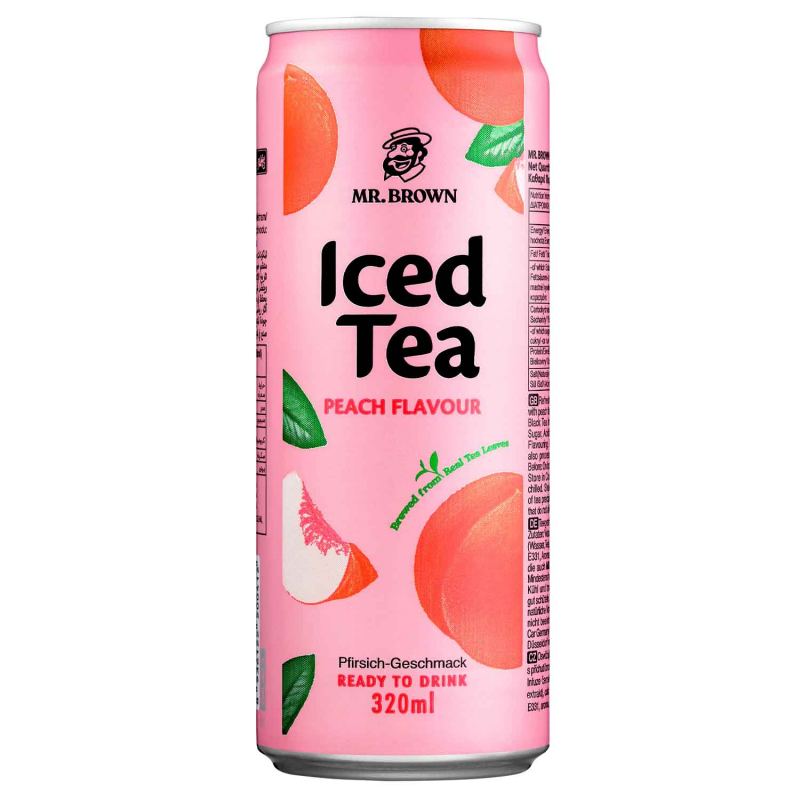 Mr. Brown Iced Tea Peach 320ml 