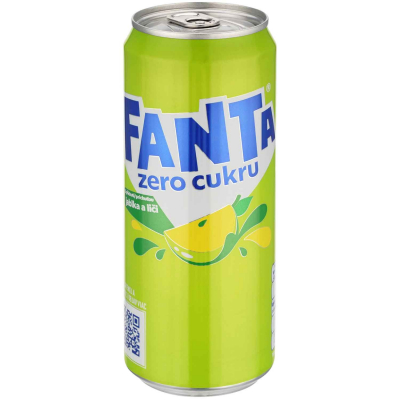  Fanta Jablka a Lici Zero Sugar 330ml 