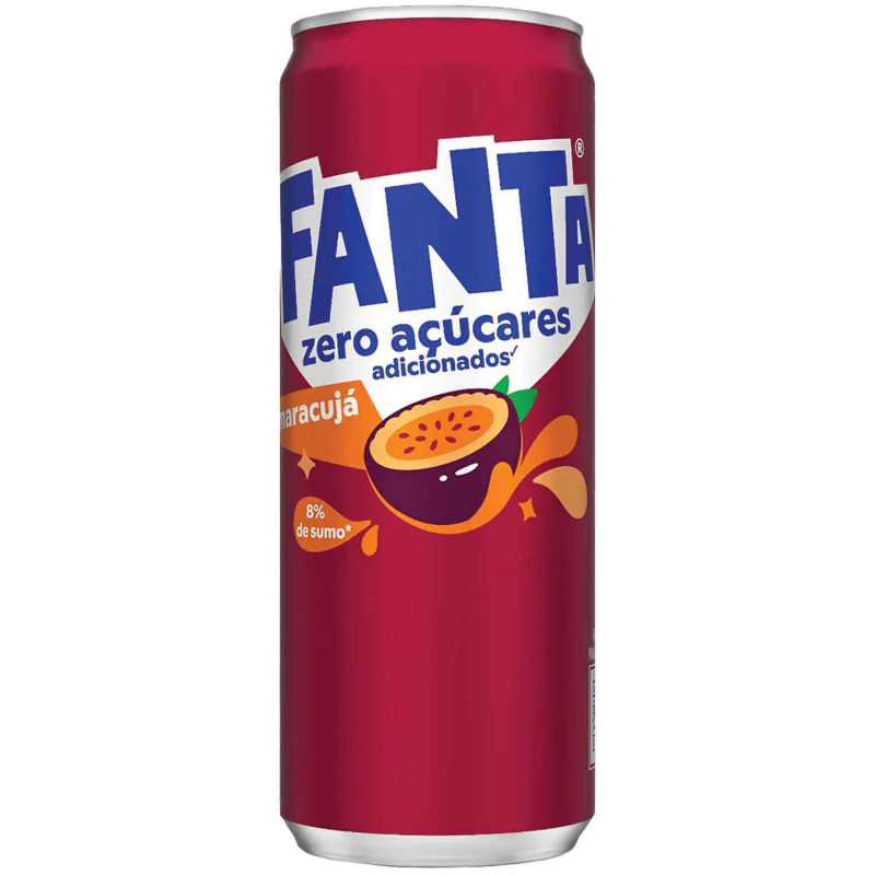  Fanta Maracujá Zero Sugar 330ml 