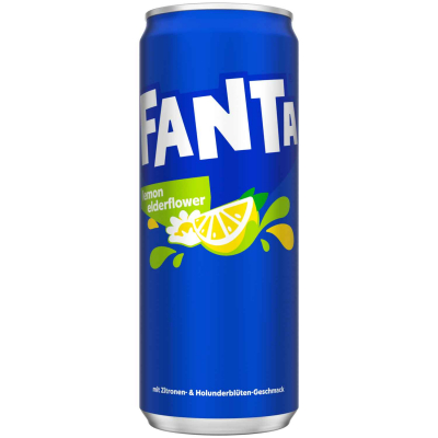  Fanta Lemon Elderflower 330ml 